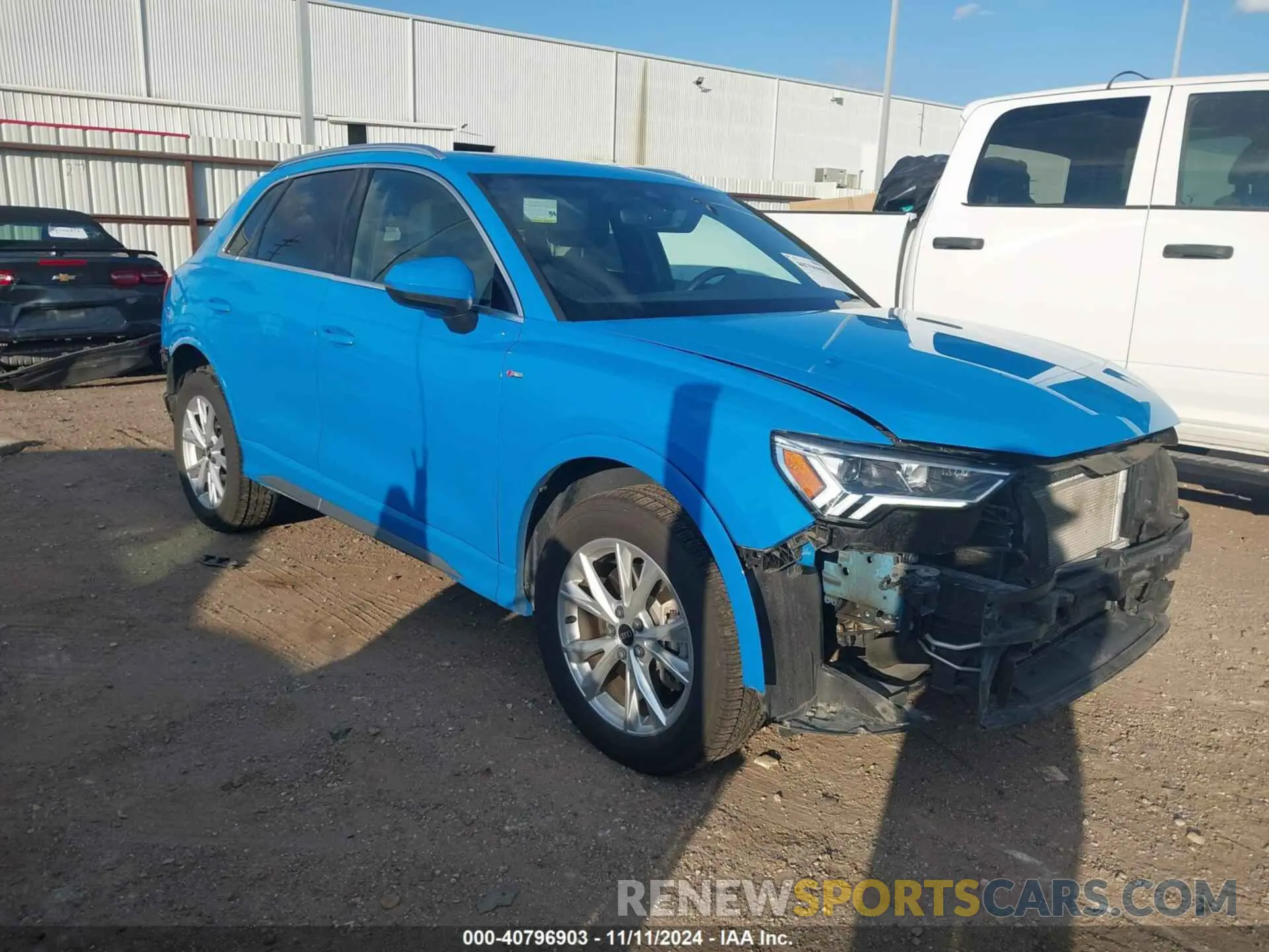 1 Photograph of a damaged car WA1DECF34P1049142 AUDI Q3 2023