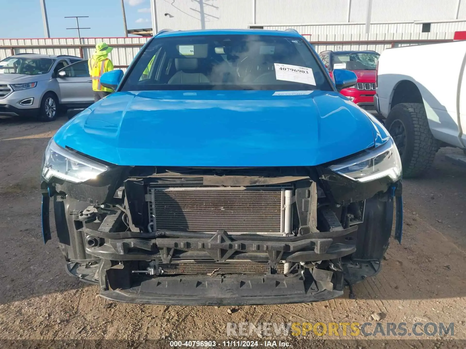 13 Photograph of a damaged car WA1DECF34P1049142 AUDI Q3 2023