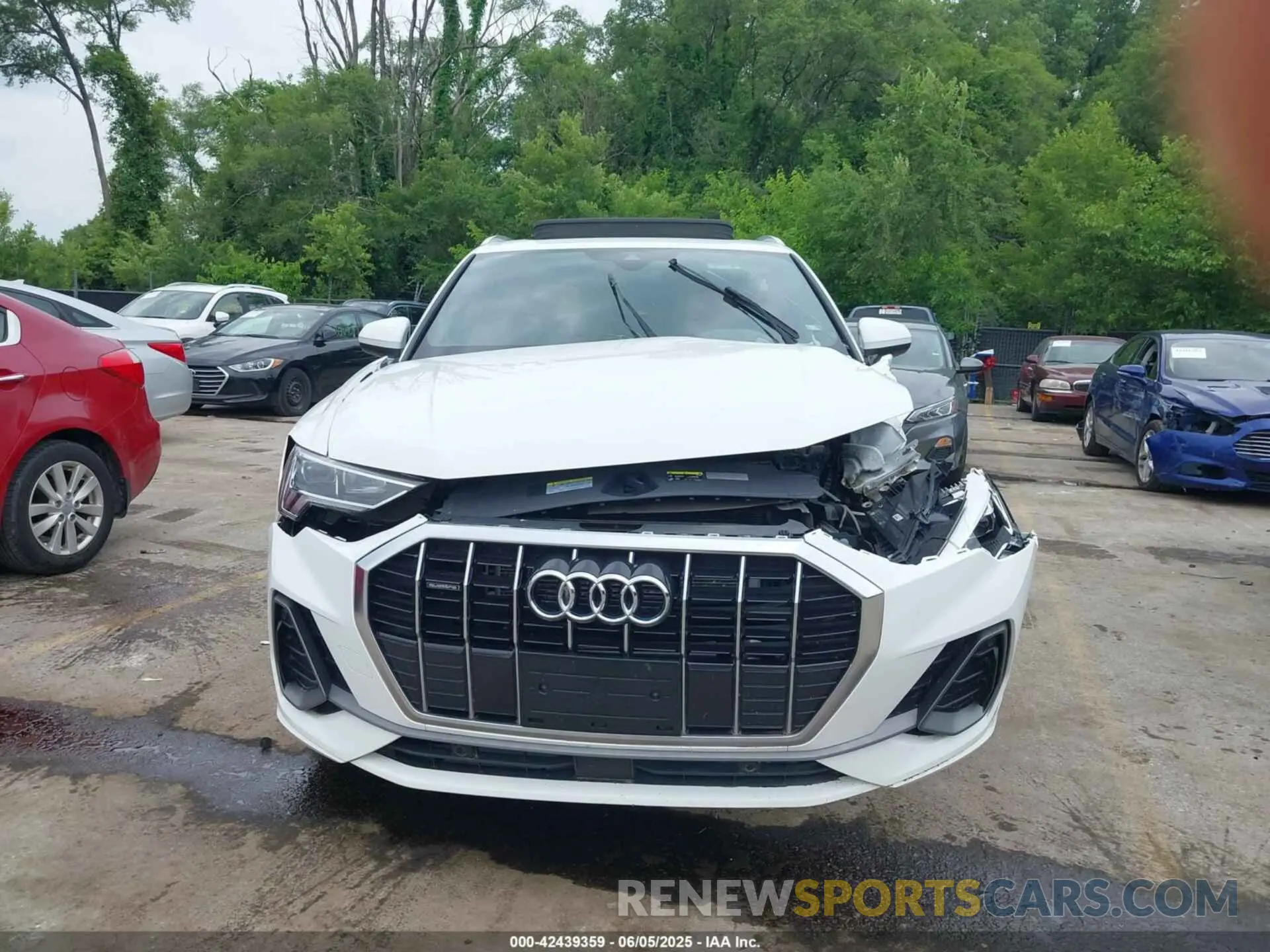 12 Photograph of a damaged car WA1DECF35P1093442 AUDI Q3 2023