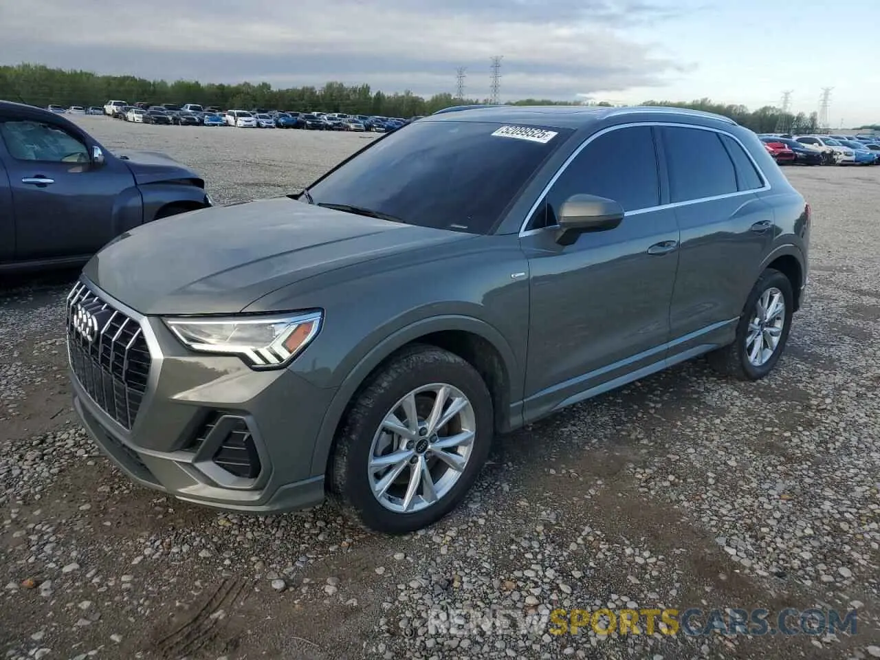 1 Photograph of a damaged car WA1DECF35P1094199 AUDI Q3 2023