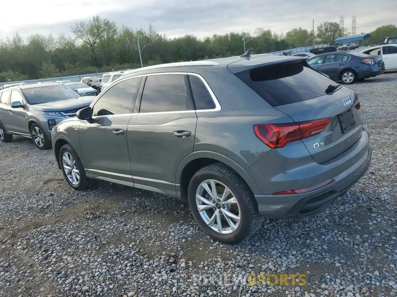 2 Photograph of a damaged car WA1DECF35P1094199 AUDI Q3 2023