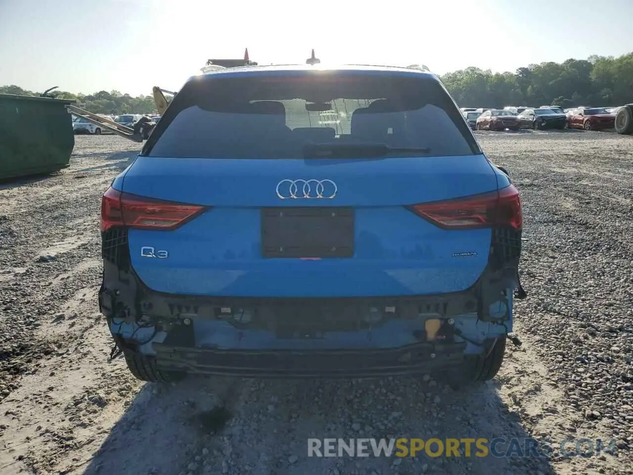6 Photograph of a damaged car WA1DECF37P1038071 AUDI Q3 2023