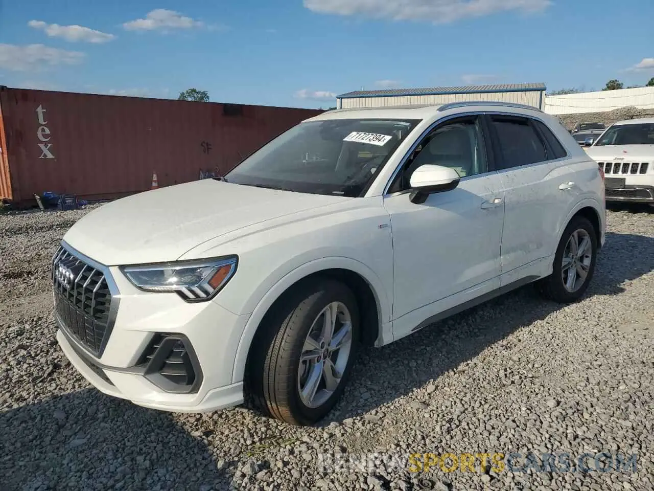 1 Photograph of a damaged car WA1DECF37P1143659 AUDI Q3 2023
