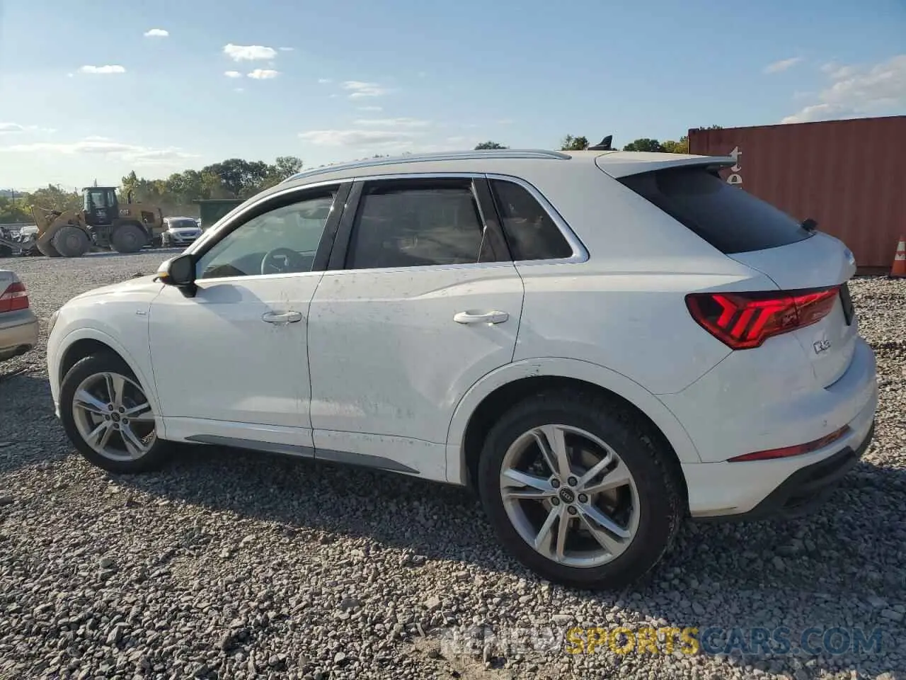 2 Photograph of a damaged car WA1DECF37P1143659 AUDI Q3 2023