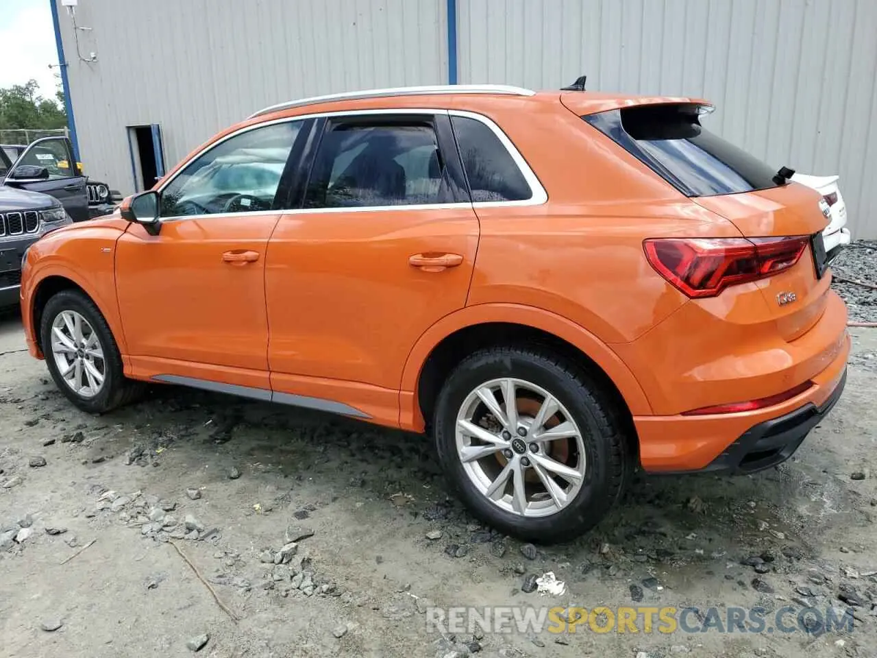 2 Photograph of a damaged car WA1DECF37P1148165 AUDI Q3 2023