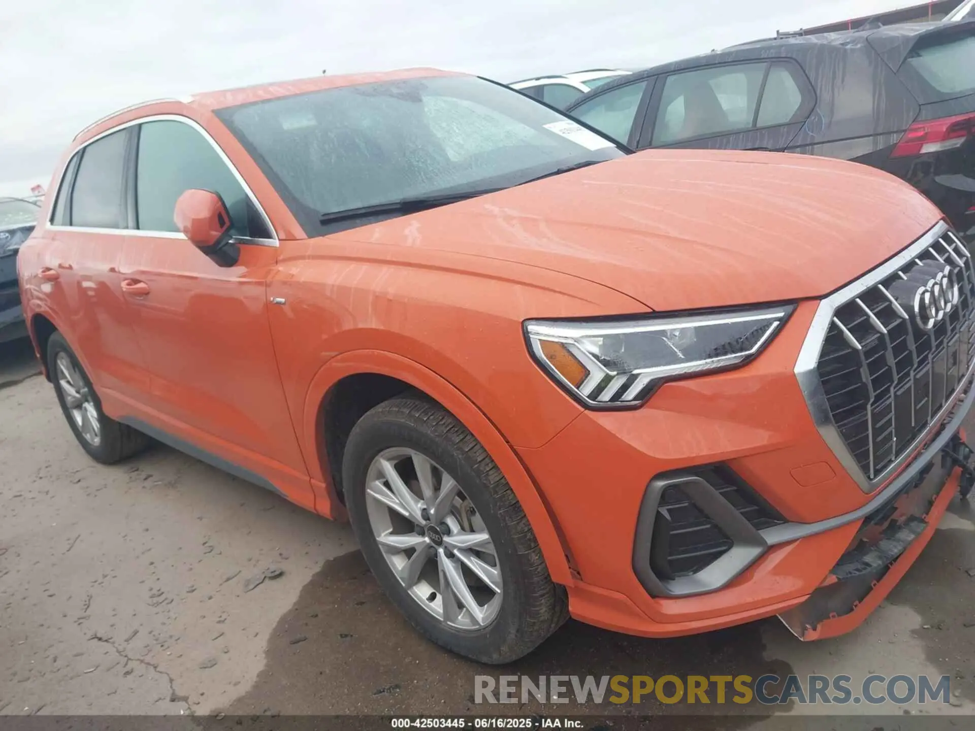 1 Photograph of a damaged car WA1DECF38P1129821 AUDI Q3 2023