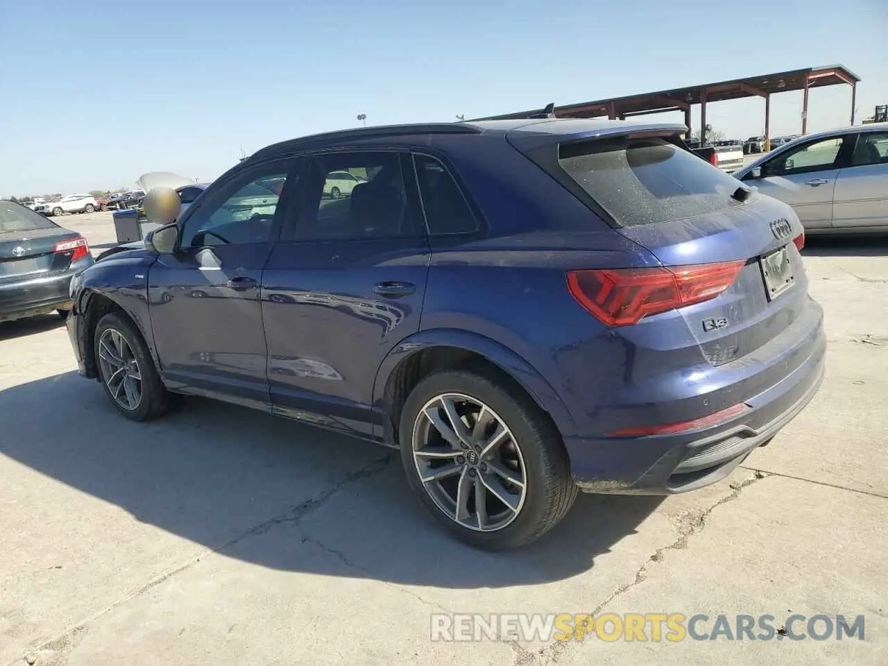 2 Photograph of a damaged car WA1DECF38P1131083 AUDI Q3 2023