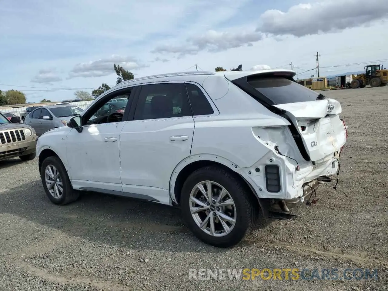 2 Photograph of a damaged car WA1DECF3XP1047508 AUDI Q3 2023