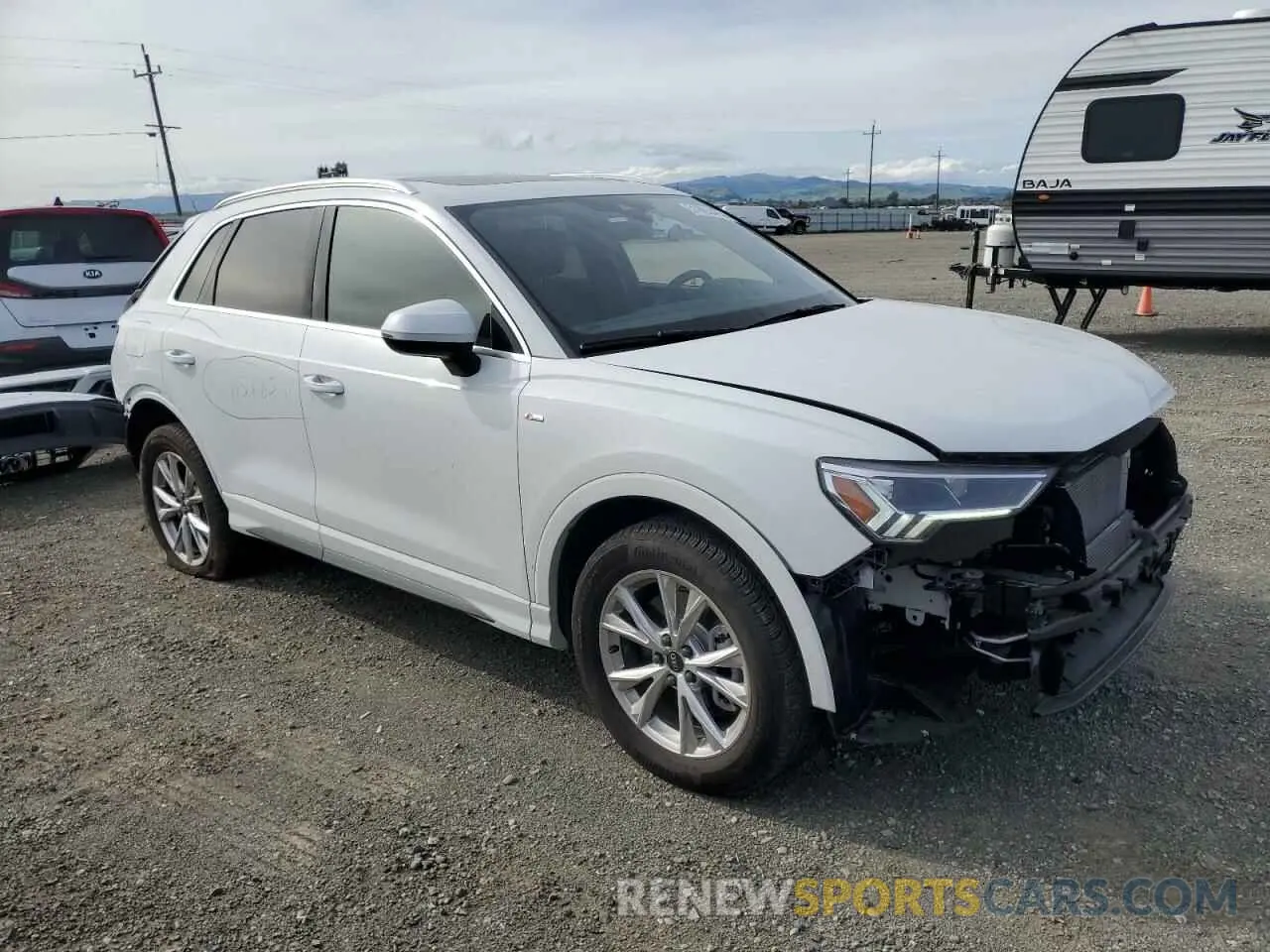 4 Photograph of a damaged car WA1DECF3XP1047508 AUDI Q3 2023