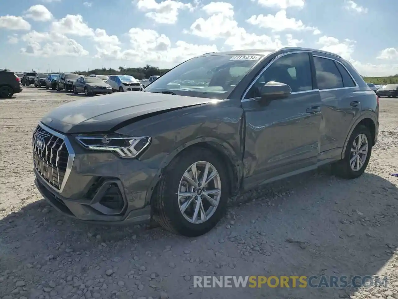 1 Photograph of a damaged car WA1DECF3XP1125320 AUDI Q3 2023