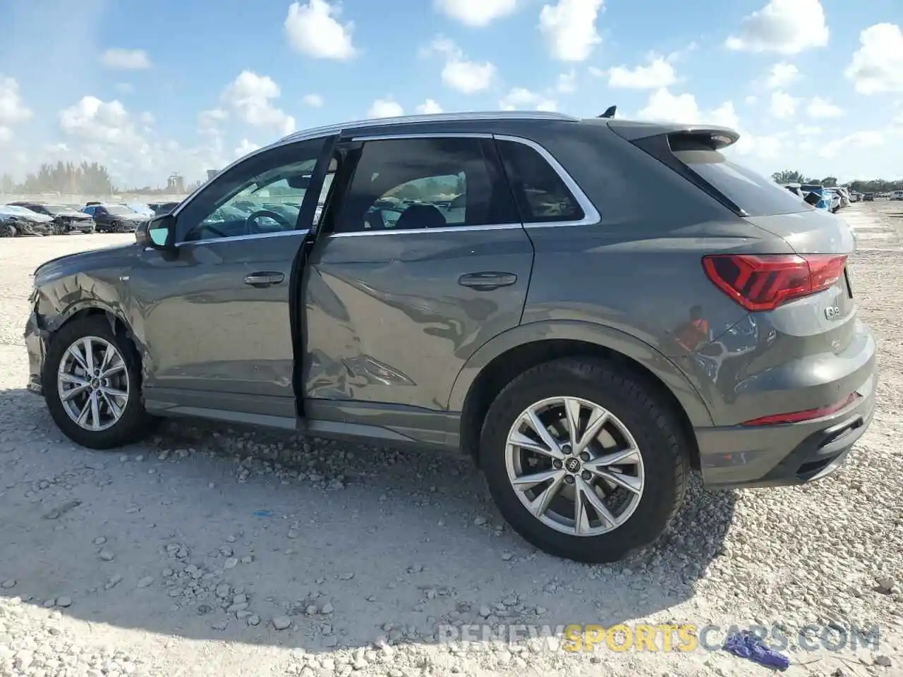 2 Photograph of a damaged car WA1DECF3XP1125320 AUDI Q3 2023