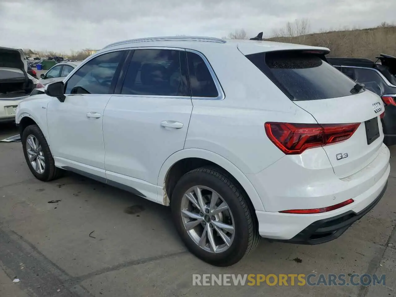 2 Photograph of a damaged car WA1DECF3XP1144319 AUDI Q3 2023