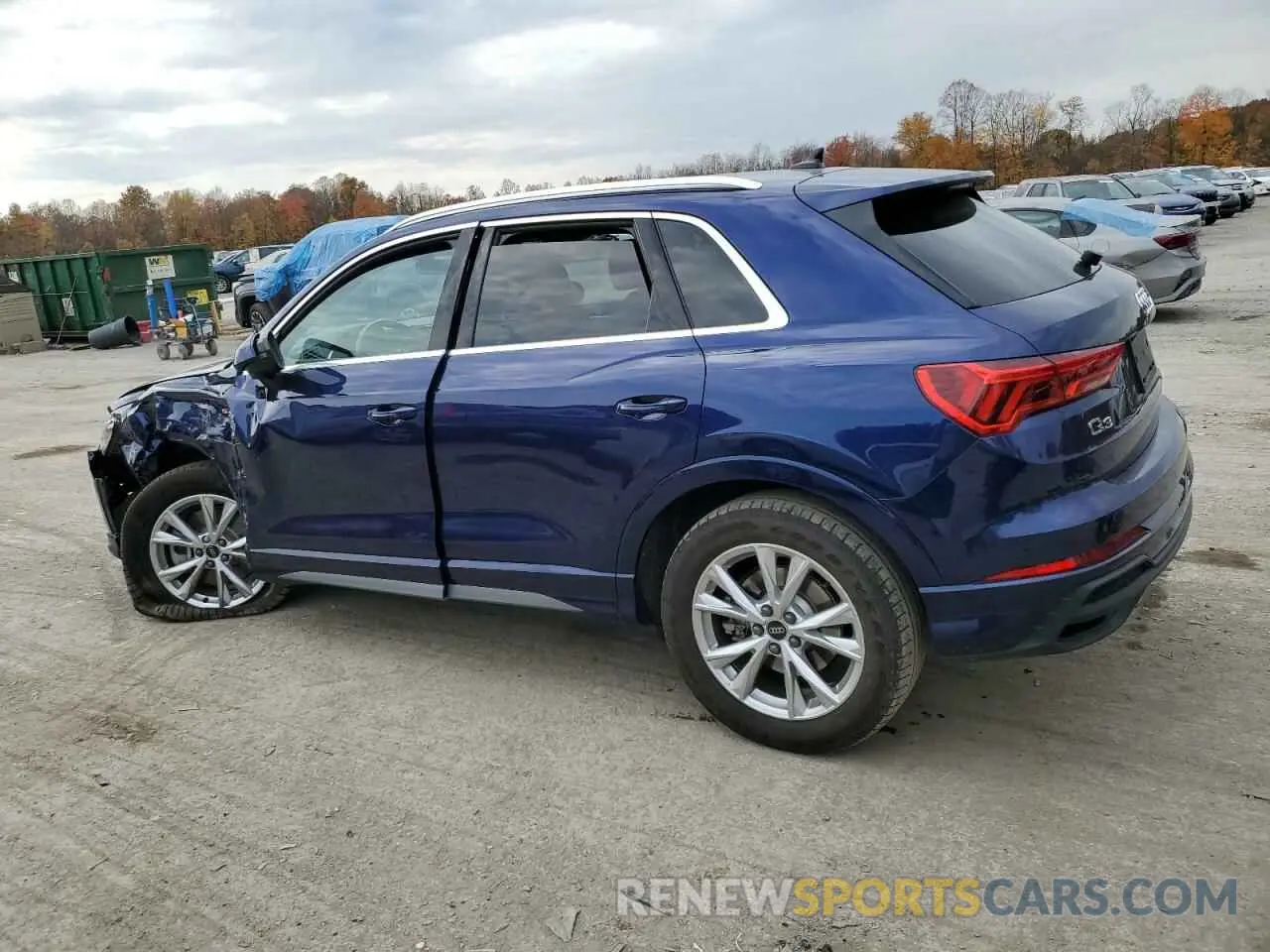 2 Photograph of a damaged car WA1EECF30P1087827 AUDI Q3 2023