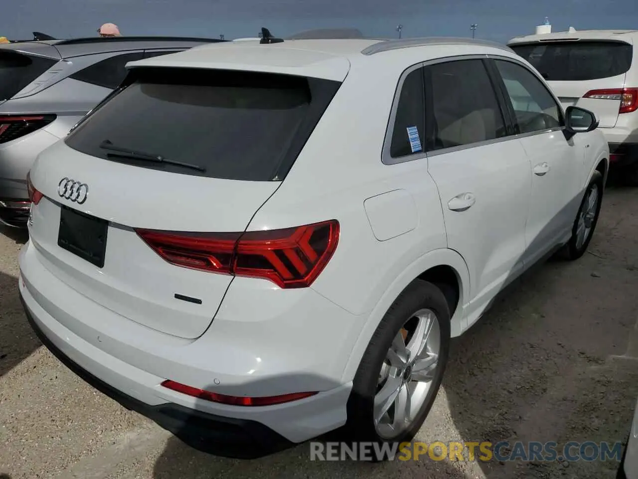 3 Photograph of a damaged car WA1EECF30P1141630 AUDI Q3 2023