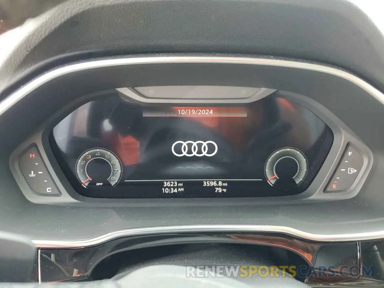 9 Photograph of a damaged car WA1EECF30P1141630 AUDI Q3 2023