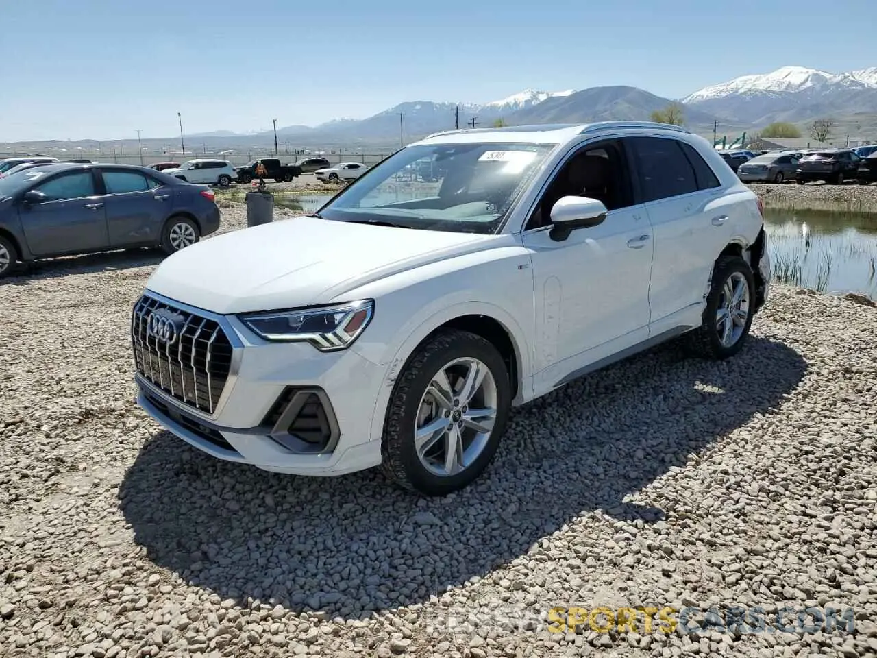 1 Photograph of a damaged car WA1EECF35P1052524 AUDI Q3 2023