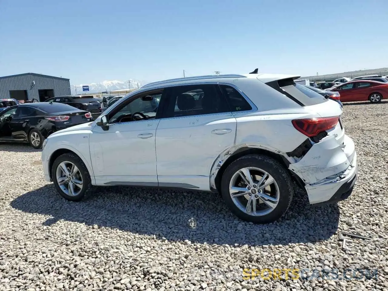 2 Photograph of a damaged car WA1EECF35P1052524 AUDI Q3 2023