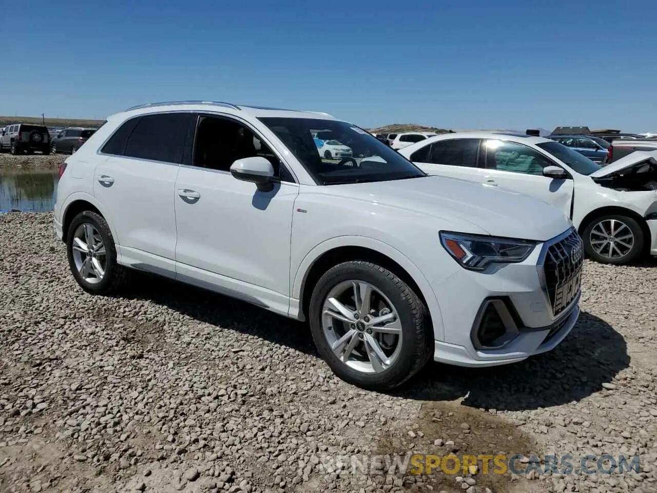 4 Photograph of a damaged car WA1EECF35P1052524 AUDI Q3 2023