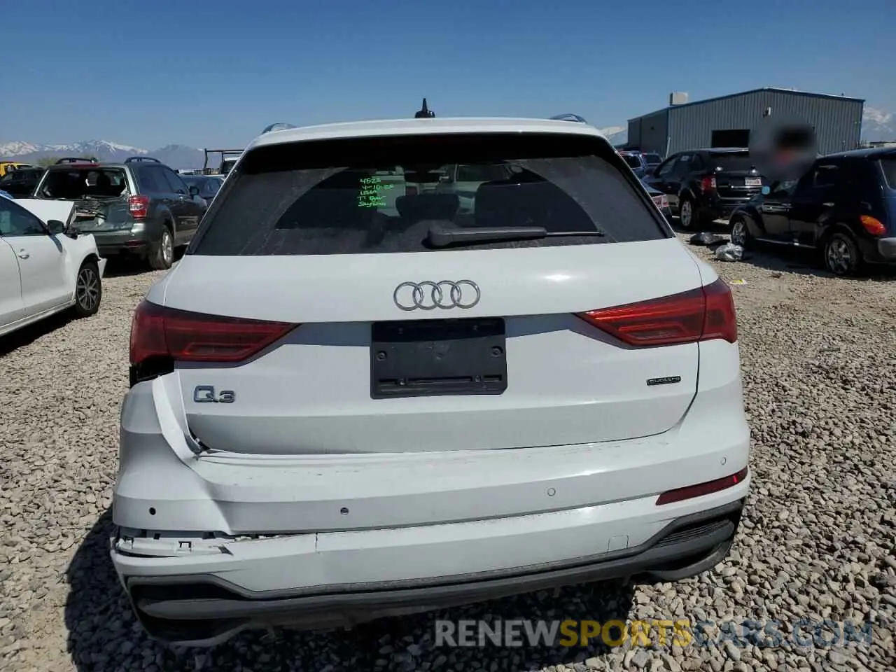 6 Photograph of a damaged car WA1EECF35P1052524 AUDI Q3 2023