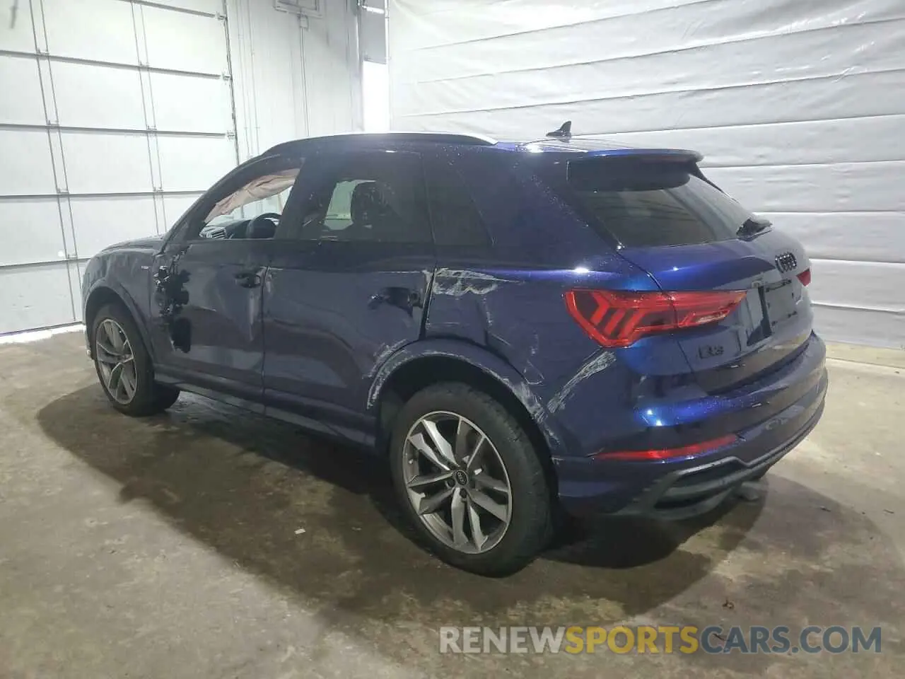 2 Photograph of a damaged car WA1EECF36P1028877 AUDI Q3 2023
