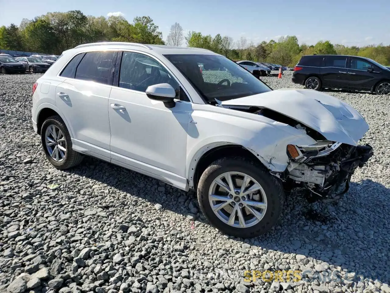 4 Photograph of a damaged car WA1EECF36P1089887 AUDI Q3 2023