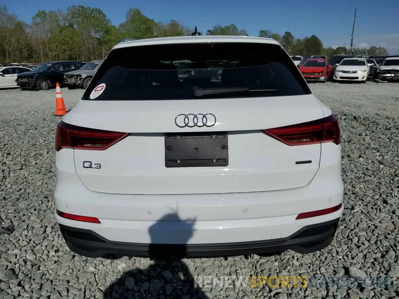 6 Photograph of a damaged car WA1EECF36P1089887 AUDI Q3 2023