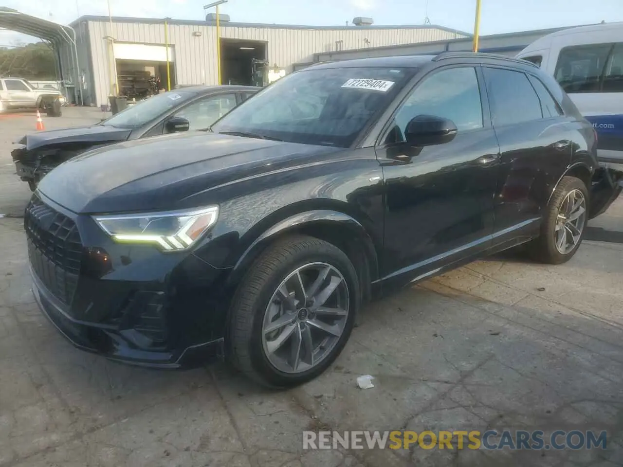 1 Photograph of a damaged car WA1EECF36P1111645 AUDI Q3 2023