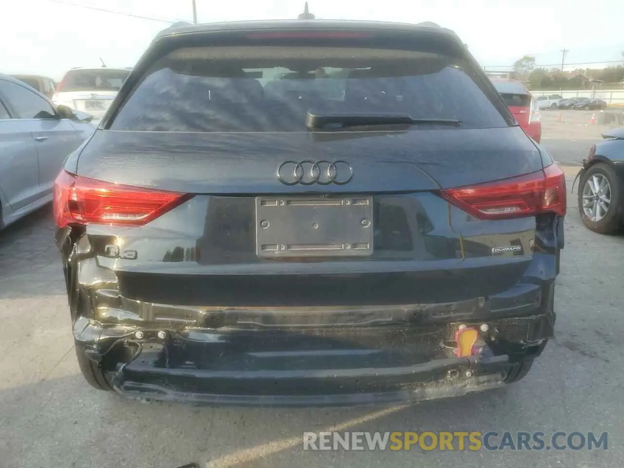 6 Photograph of a damaged car WA1EECF36P1111645 AUDI Q3 2023