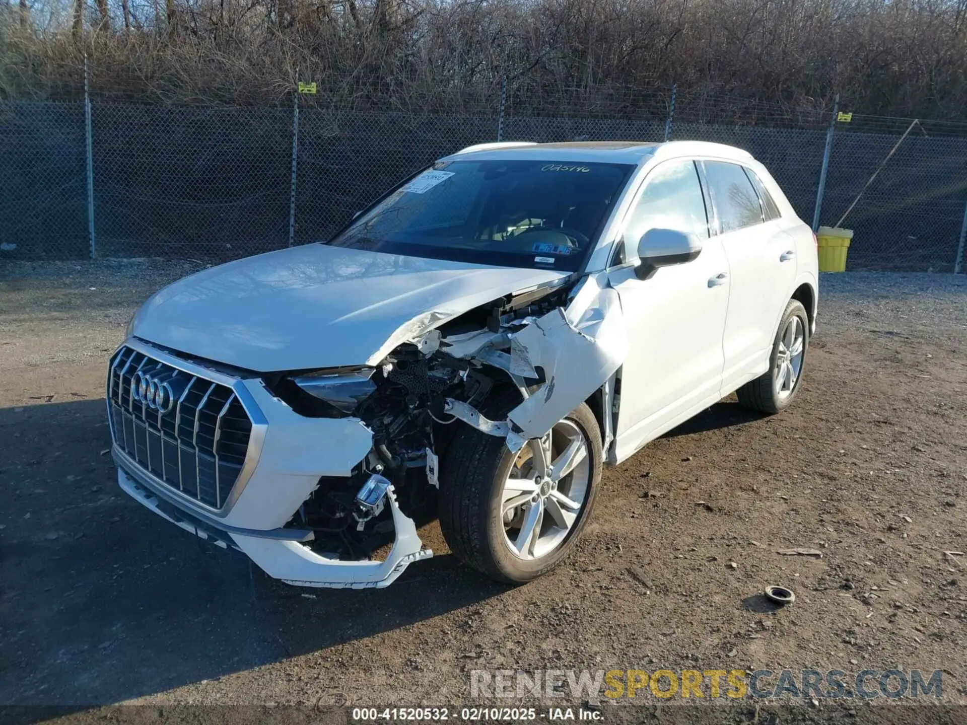 6 Photograph of a damaged car WA1EECF37P1025146 AUDI Q3 2023