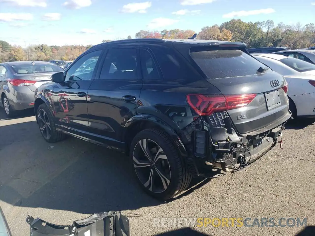 2 Photograph of a damaged car WA1EECF37P1027799 AUDI Q3 2023