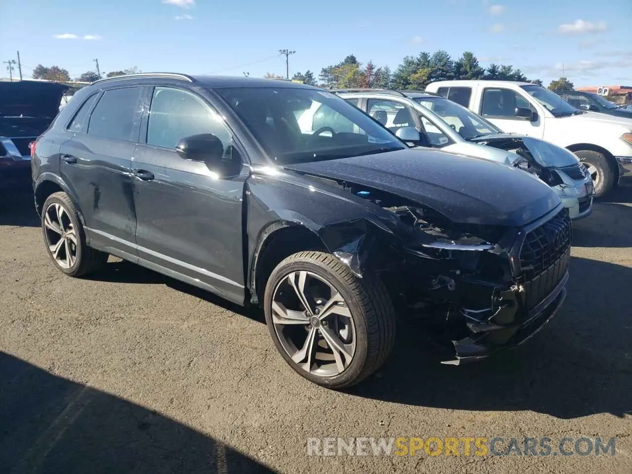 4 Photograph of a damaged car WA1EECF37P1027799 AUDI Q3 2023