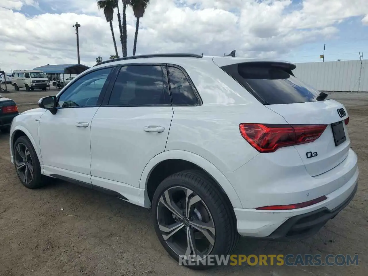 2 Photograph of a damaged car WA1EECF37P1140149 AUDI Q3 2023