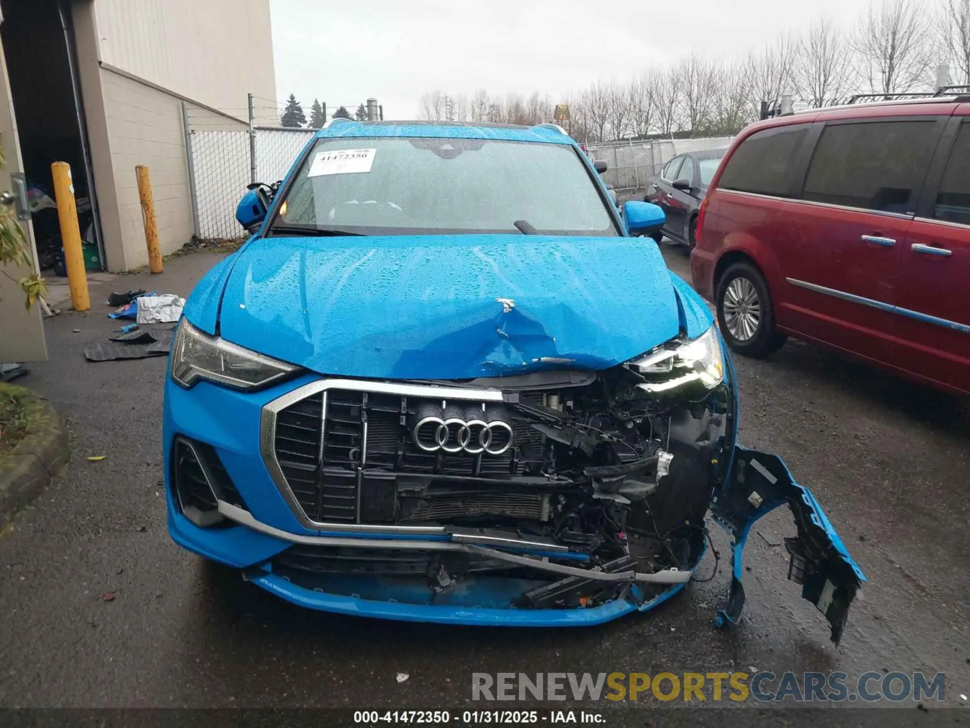 13 Photograph of a damaged car WA1EECF39P1021860 AUDI Q3 2023