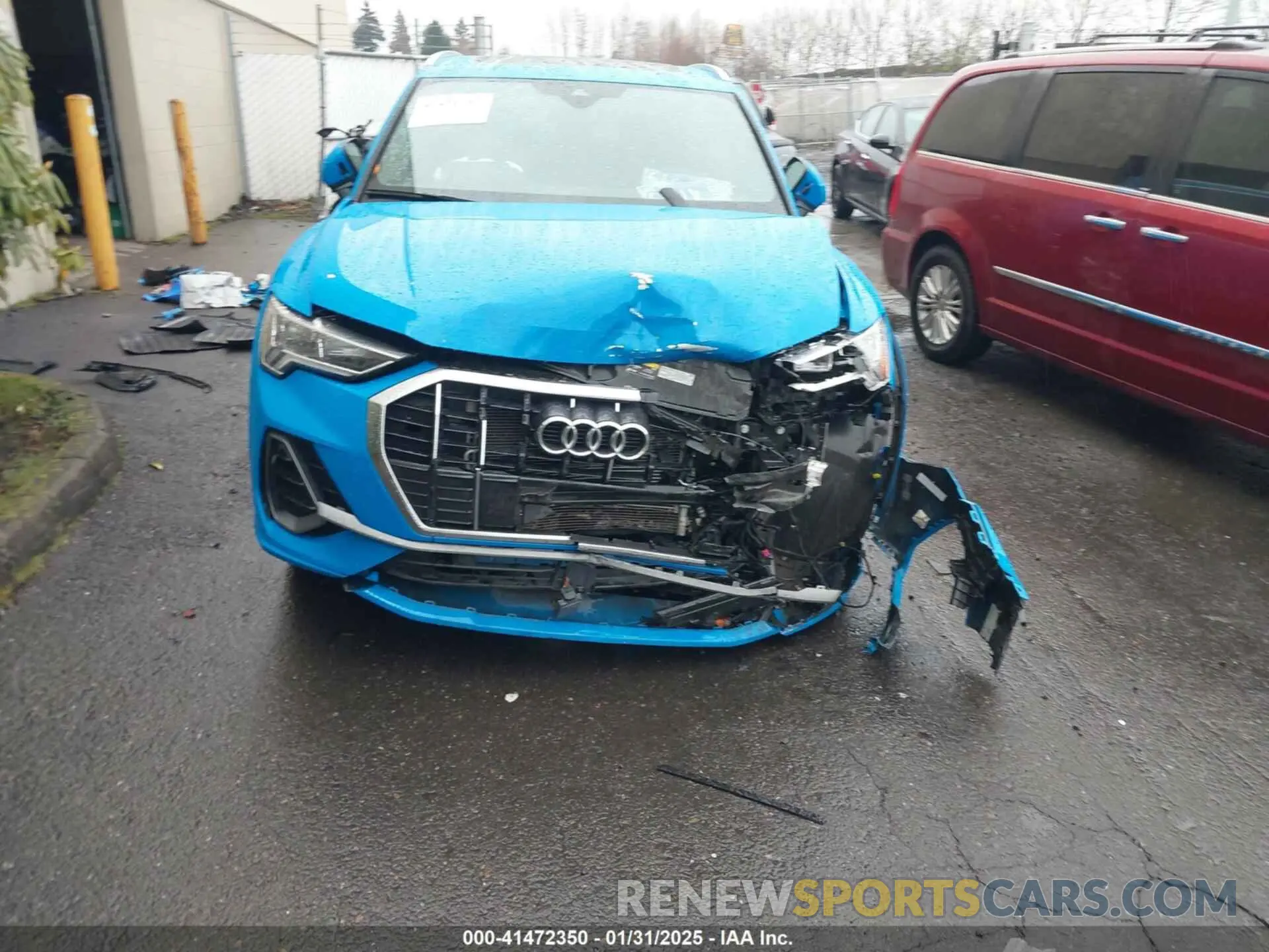 6 Photograph of a damaged car WA1EECF39P1021860 AUDI Q3 2023