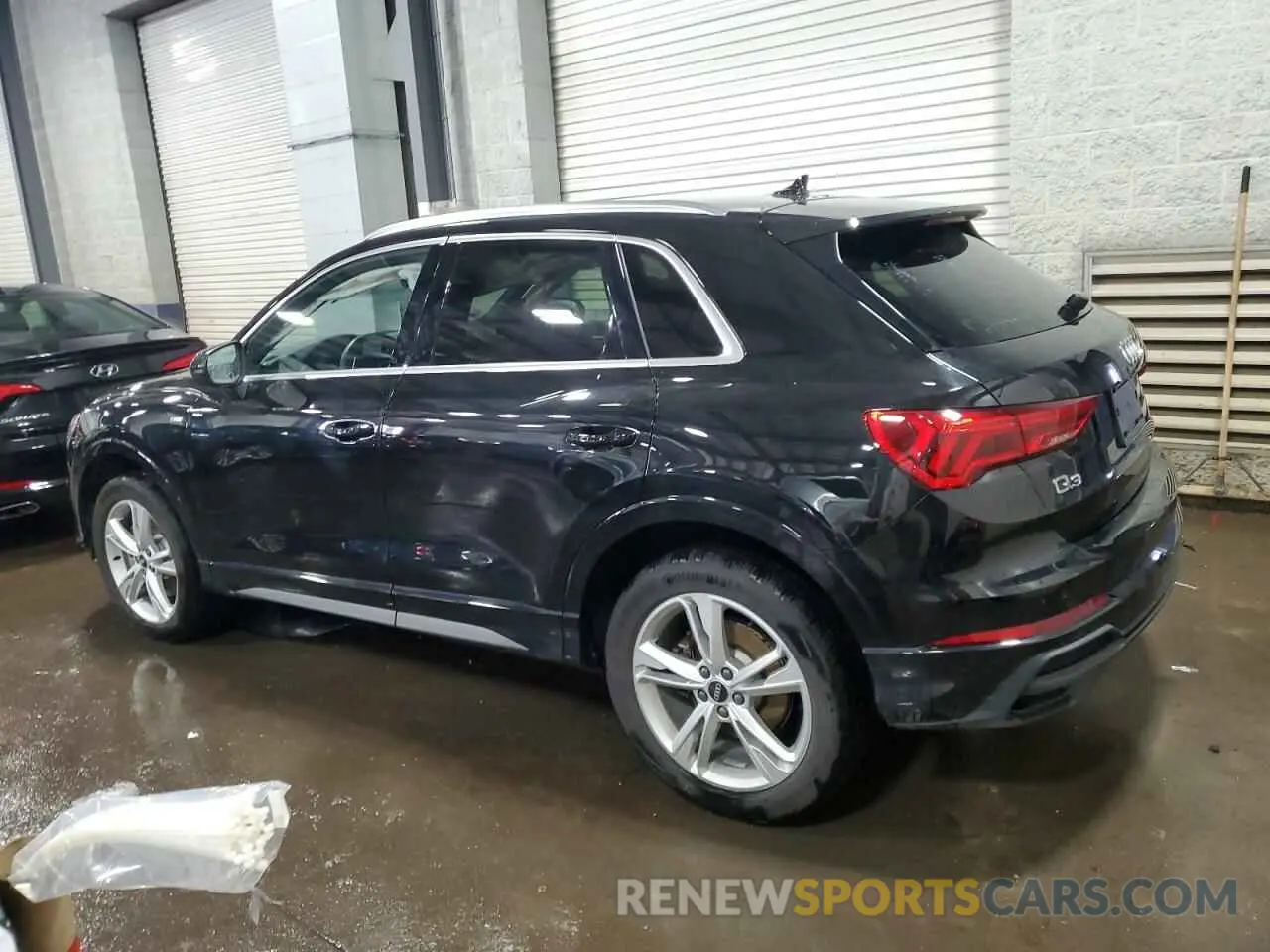 2 Photograph of a damaged car WA1EECF39P1075210 AUDI Q3 2023