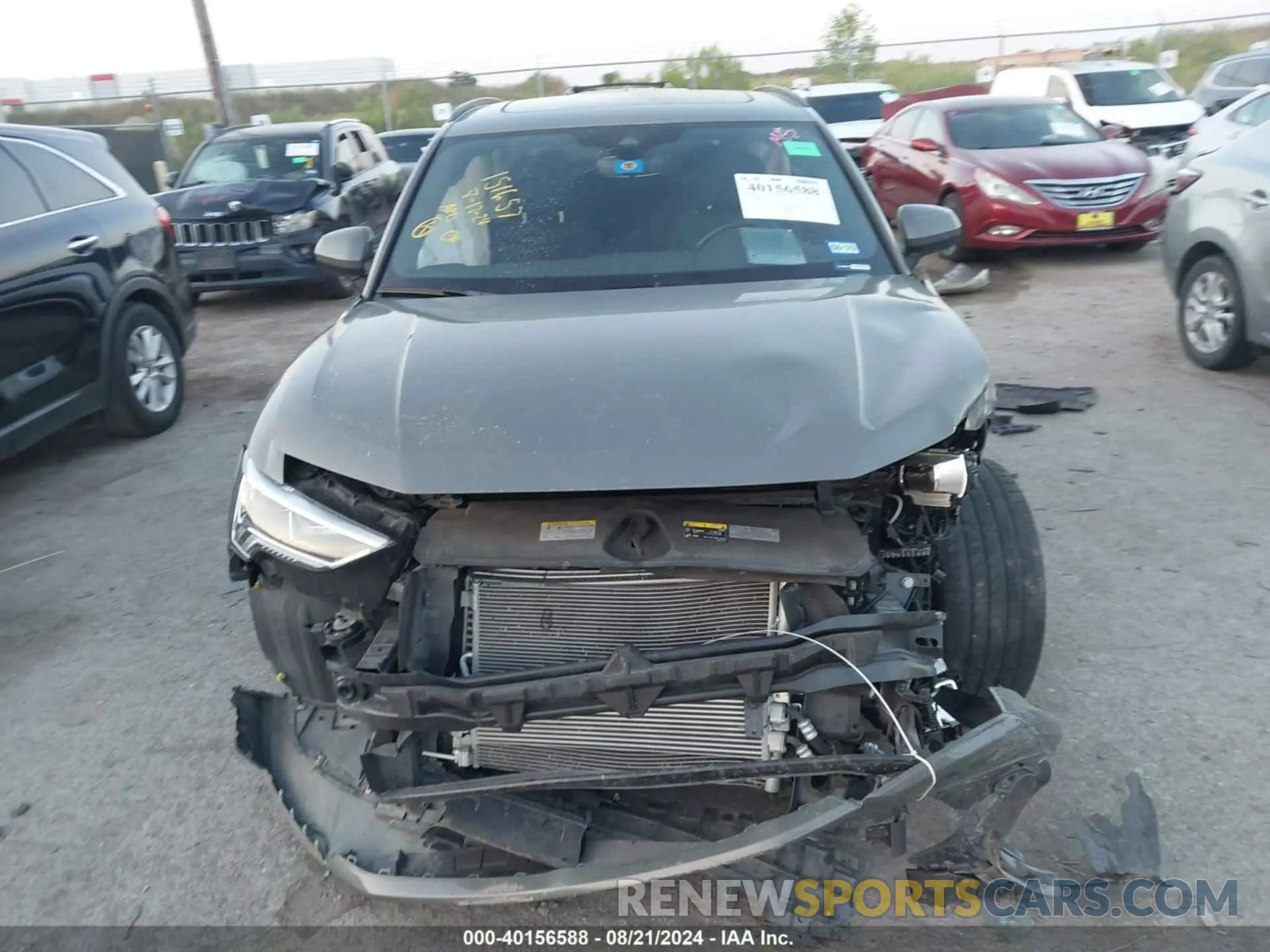 12 Photograph of a damaged car WA1EECF3XP1035380 AUDI Q3 2023