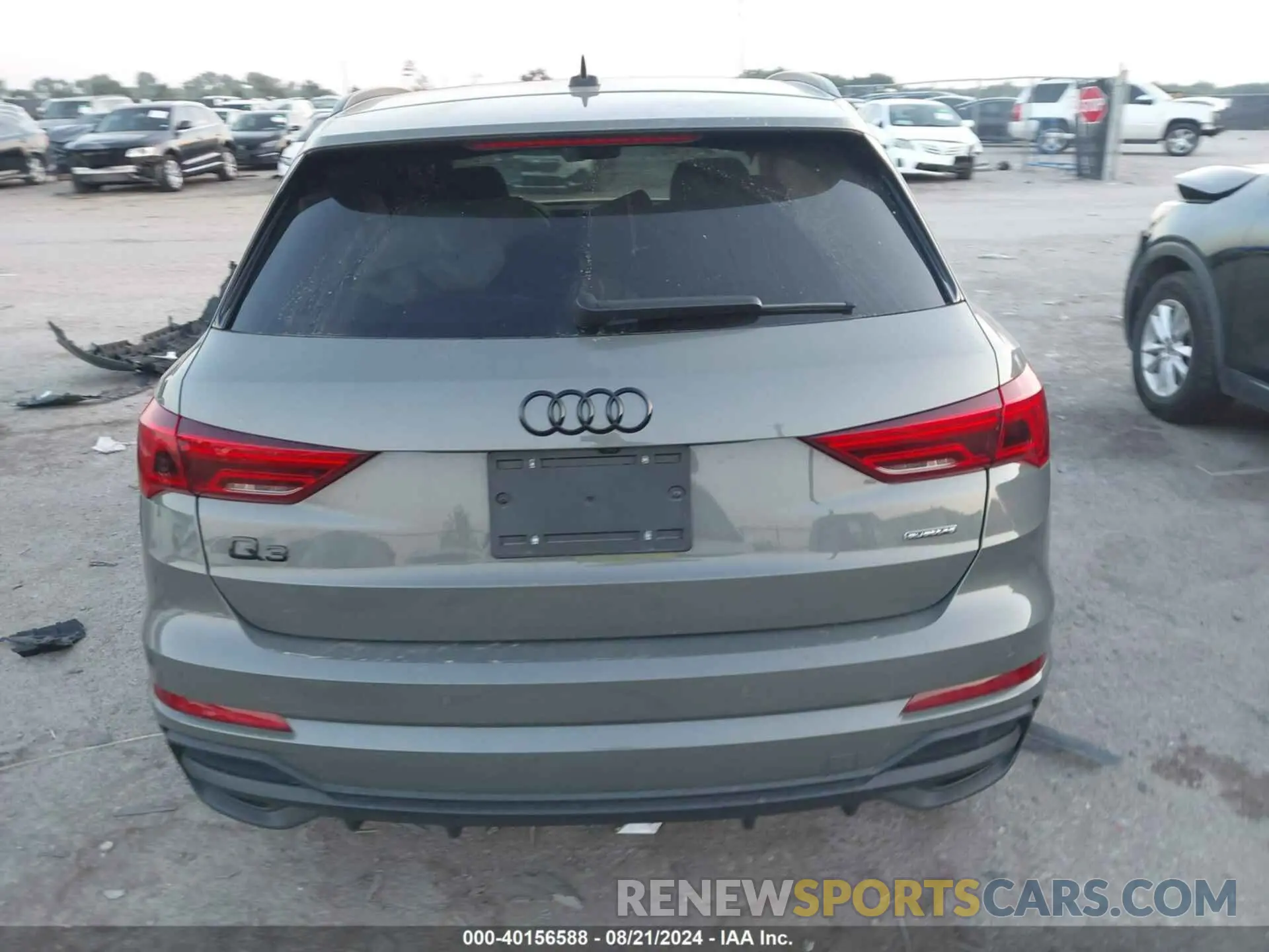 16 Photograph of a damaged car WA1EECF3XP1035380 AUDI Q3 2023