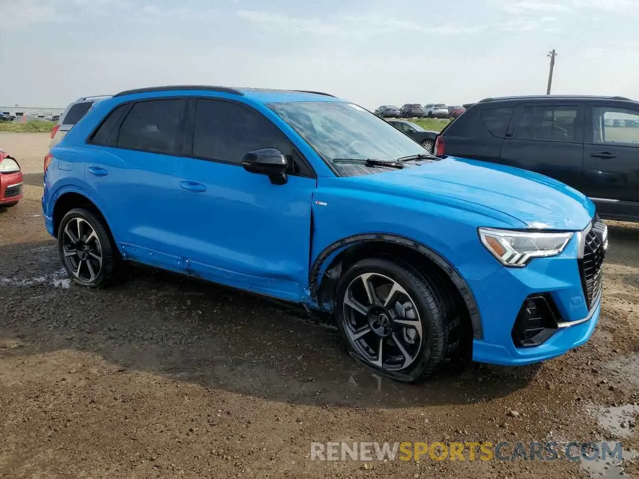 4 Photograph of a damaged car WA1FECF37P1132430 AUDI Q3 2023