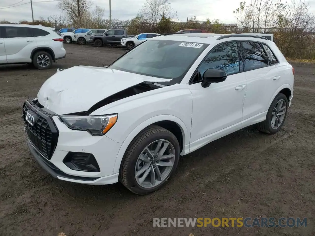 1 Photograph of a damaged car WA1AUCF30R1150123 AUDI Q3 2024