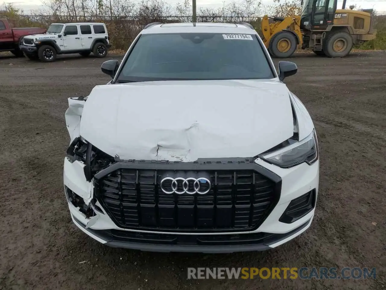 5 Photograph of a damaged car WA1AUCF30R1150123 AUDI Q3 2024