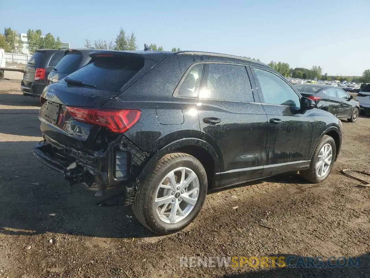 3 Photograph of a damaged car WA1AUCF37R1158879 AUDI Q3 2024