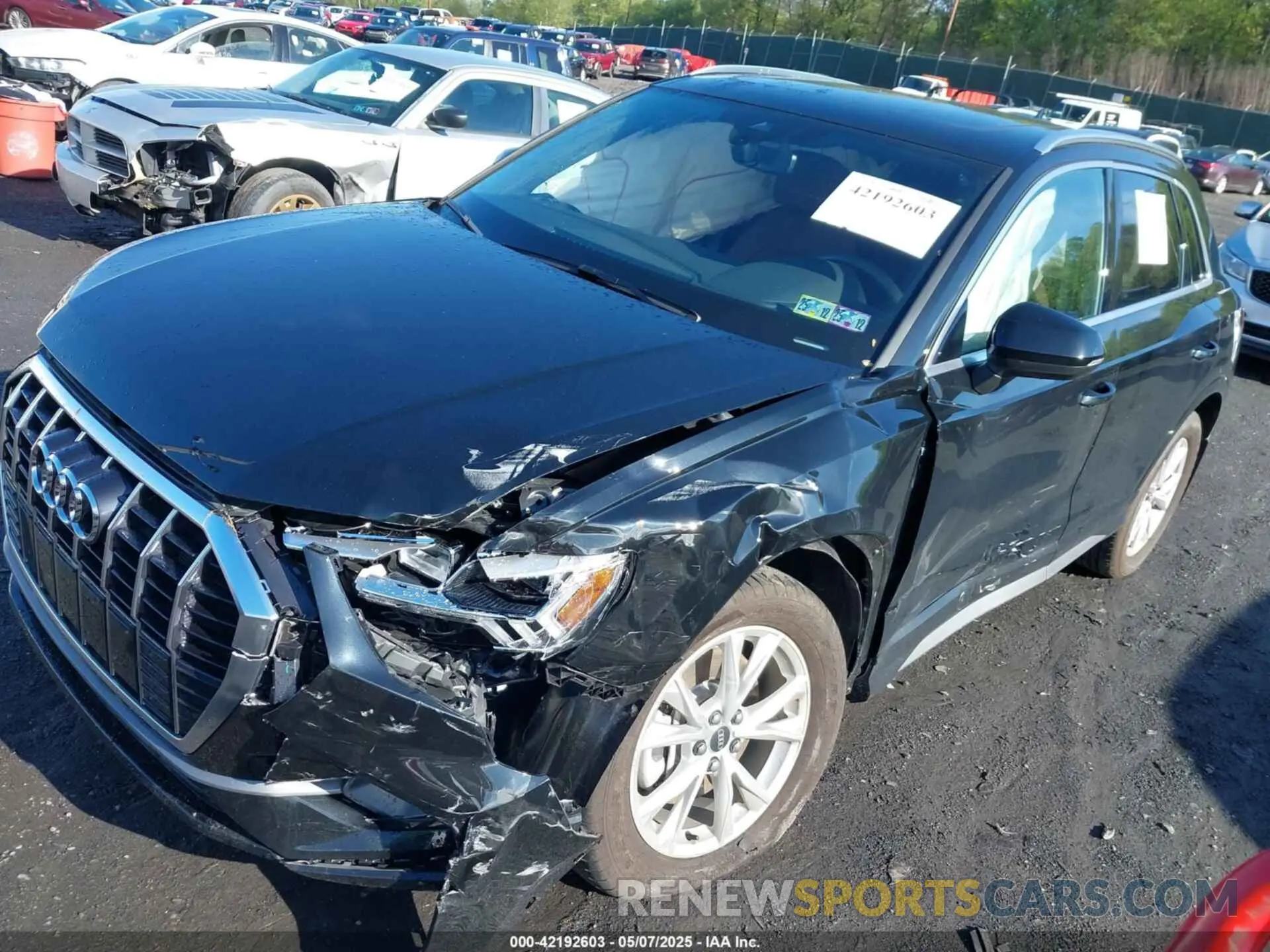 6 Photograph of a damaged car WA1DECF30R1036097 AUDI Q3 2024