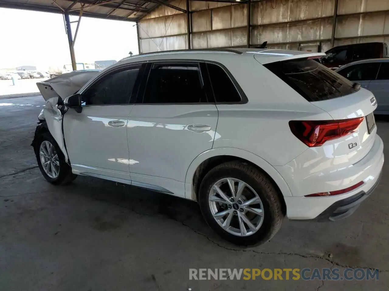 2 Photograph of a damaged car WA1DECF30R1039209 AUDI Q3 2024