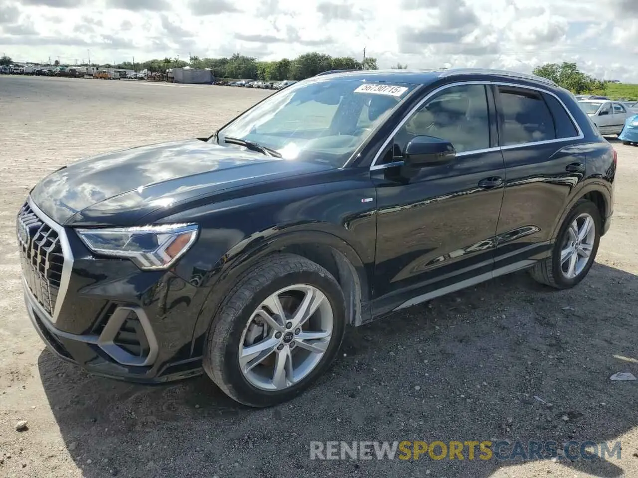 1 Photograph of a damaged car WA1DECF31R1047951 AUDI Q3 2024