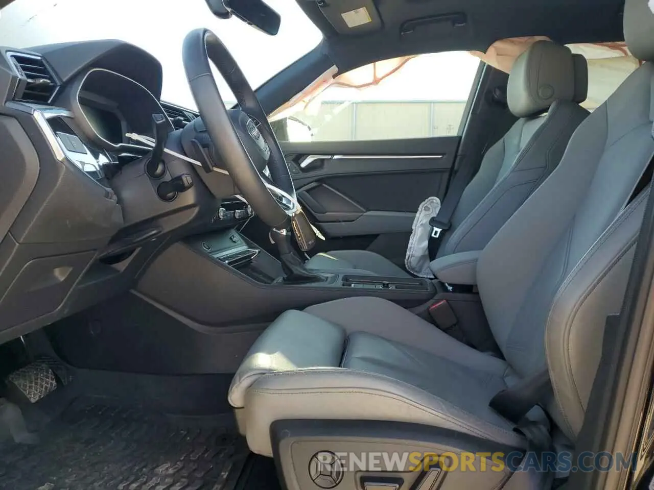 7 Photograph of a damaged car WA1DECF34R1033333 AUDI Q3 2024