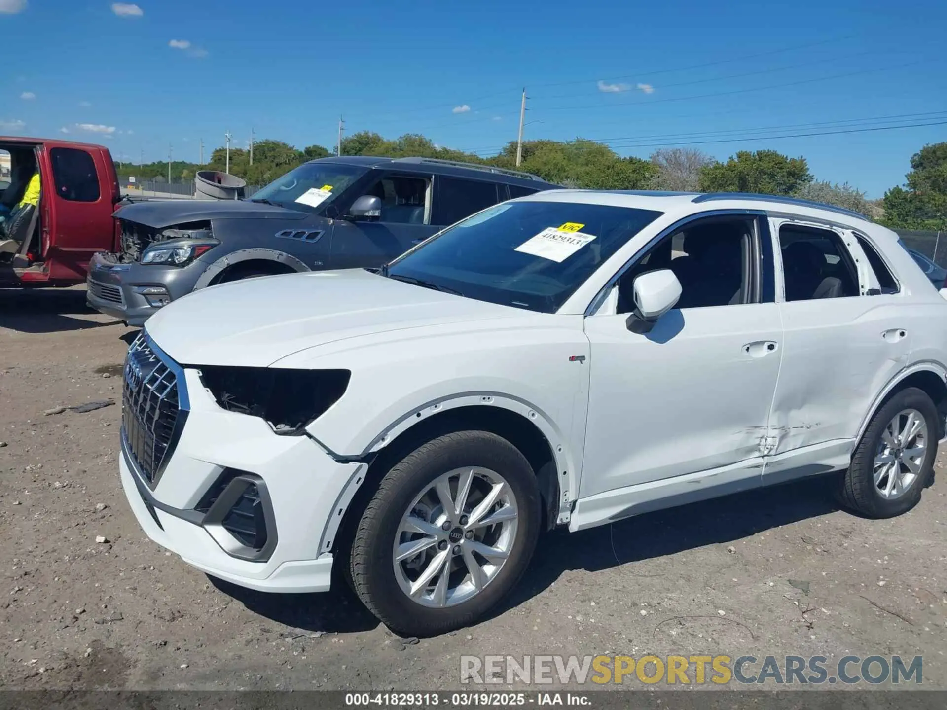 6 Photograph of a damaged car WA1DECF34R1201052 AUDI Q3 2024