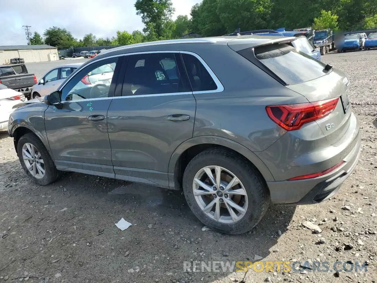 2 Photograph of a damaged car WA1DECF35R1028206 AUDI Q3 2024