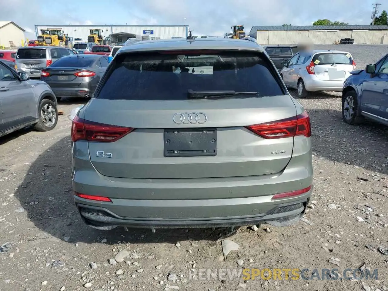 6 Photograph of a damaged car WA1DECF35R1028206 AUDI Q3 2024