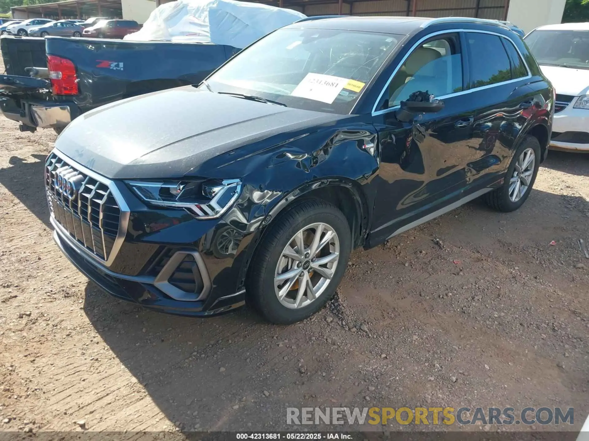 2 Photograph of a damaged car WA1DECF35R1095131 AUDI Q3 2024