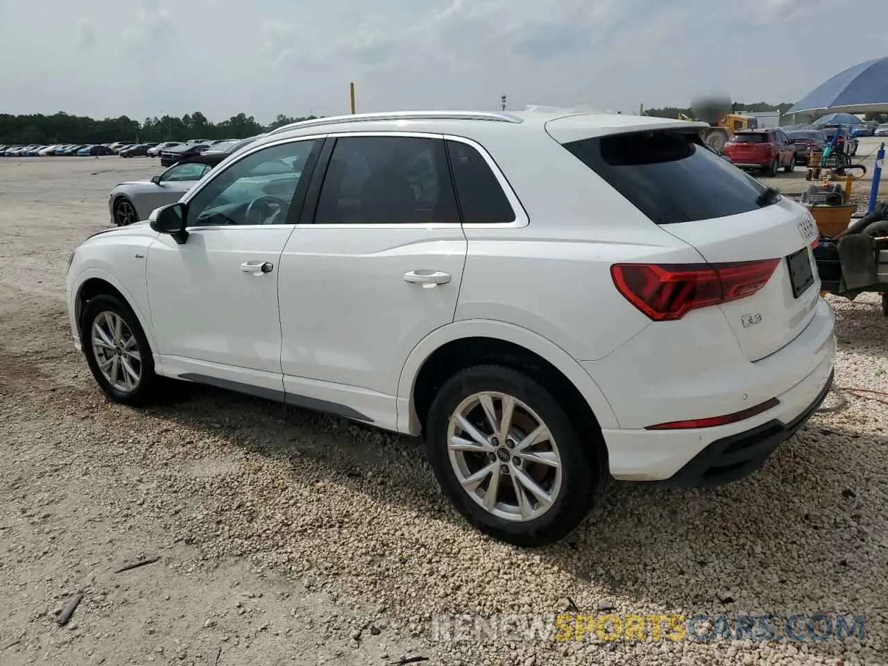 2 Photograph of a damaged car WA1DECF36R1051672 AUDI Q3 2024